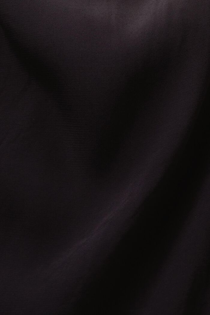 Midi šaty z krepu, BLACK, detail image number 4