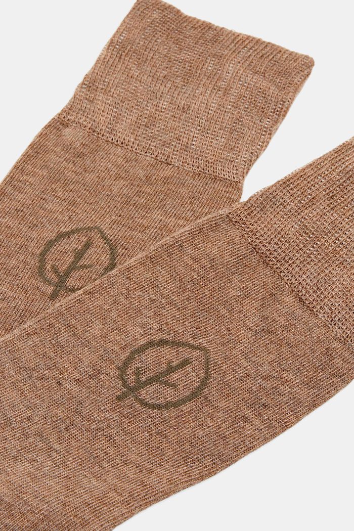 Pánské módní ponožky, 2 páry, BEIGE, detail image number 1