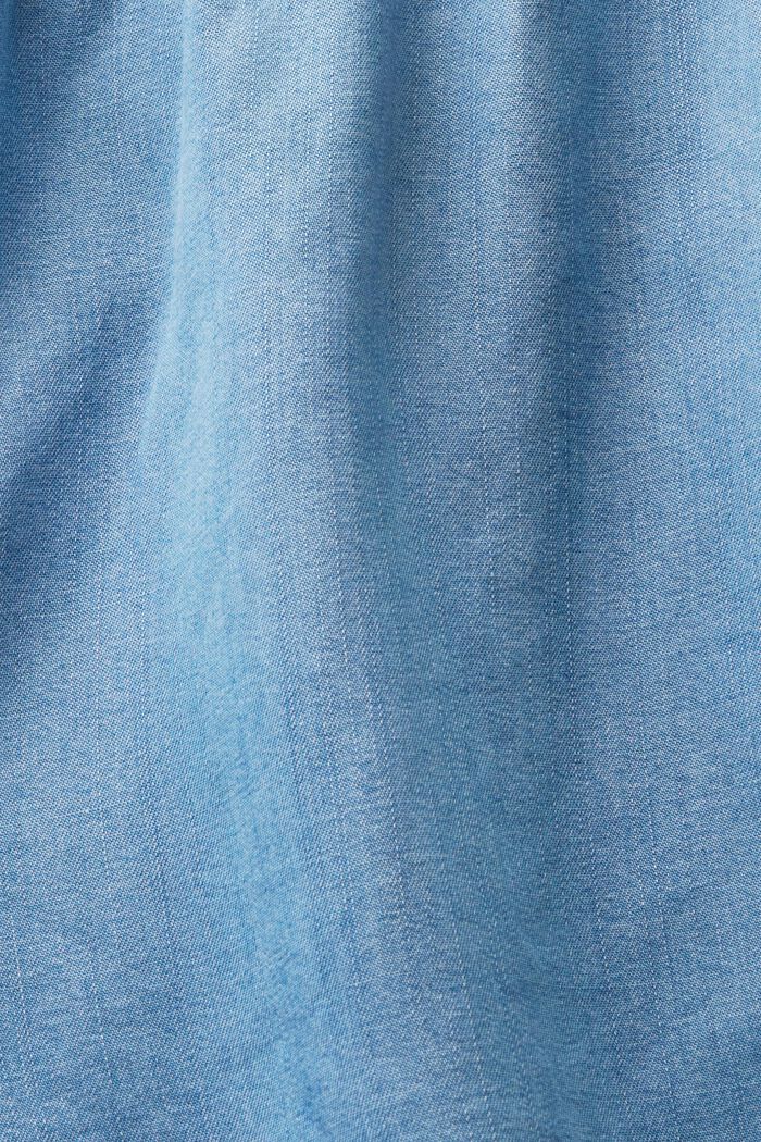 Denimové šortky bez zapínání, BLUE LIGHT WASHED, detail image number 5