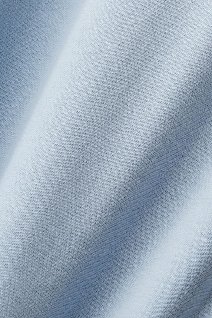 Polokošile z bavlny pima, LIGHT BLUE LAVENDER, detail image number 4