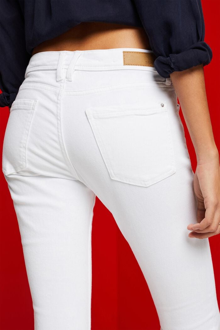 Bavlněné skinny džíny, WHITE, detail image number 2