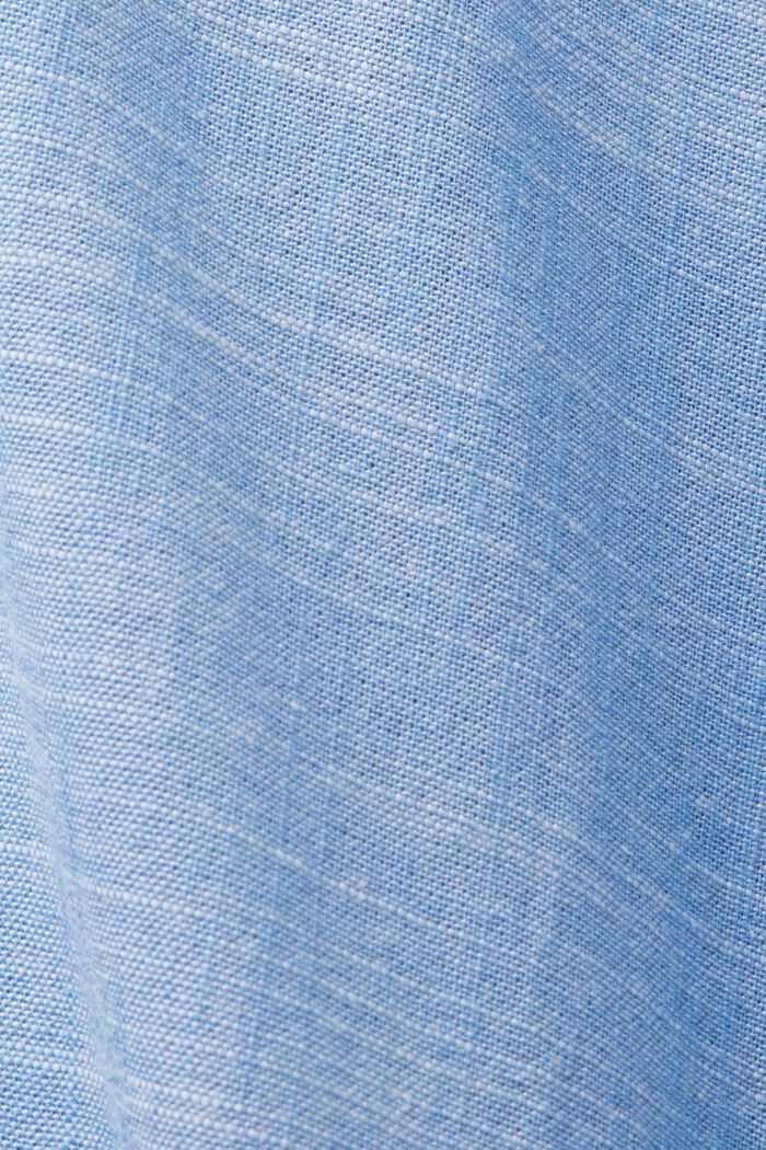 Bavlněná košile s propínacím límcem, LIGHT BLUE, detail image number 4