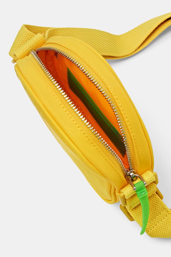 Malá kulatá kabelka přes rameno, SUNFLOWER YELLOW, detail image number 4