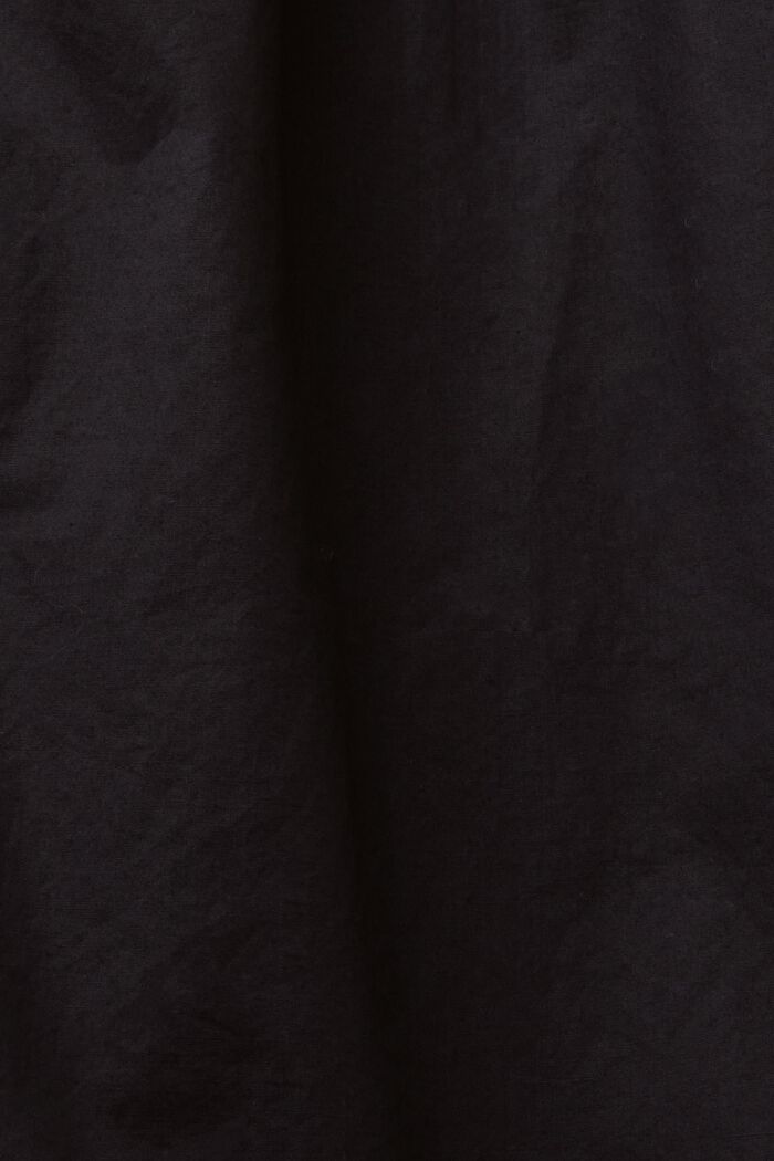 Bavlněná halenka bez rukávů, BLACK, detail image number 4