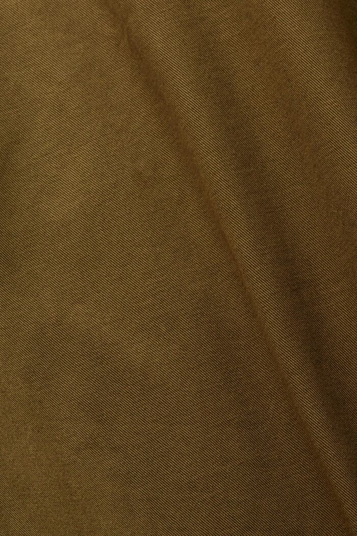 Kabátek z bavlněného plátna, KHAKI GREEN, detail image number 4
