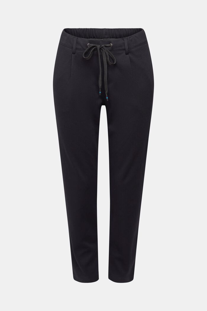 Kalhoty v teplákovém stylu, BLACK, detail image number 7