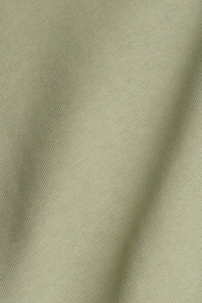 Mikina ze směsi s bavlnou a materiálem TENCEL™, LIGHT KHAKI, detail image number 1