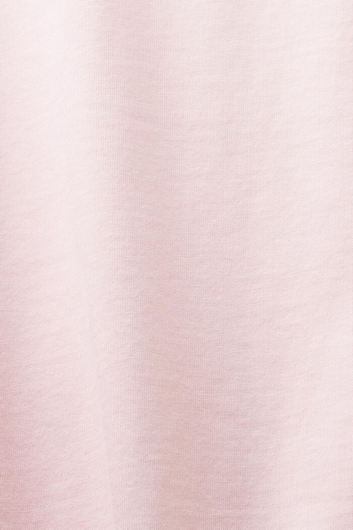 Unisex potištěné tričko z pima bavlny, PASTEL PINK, detail image number 7