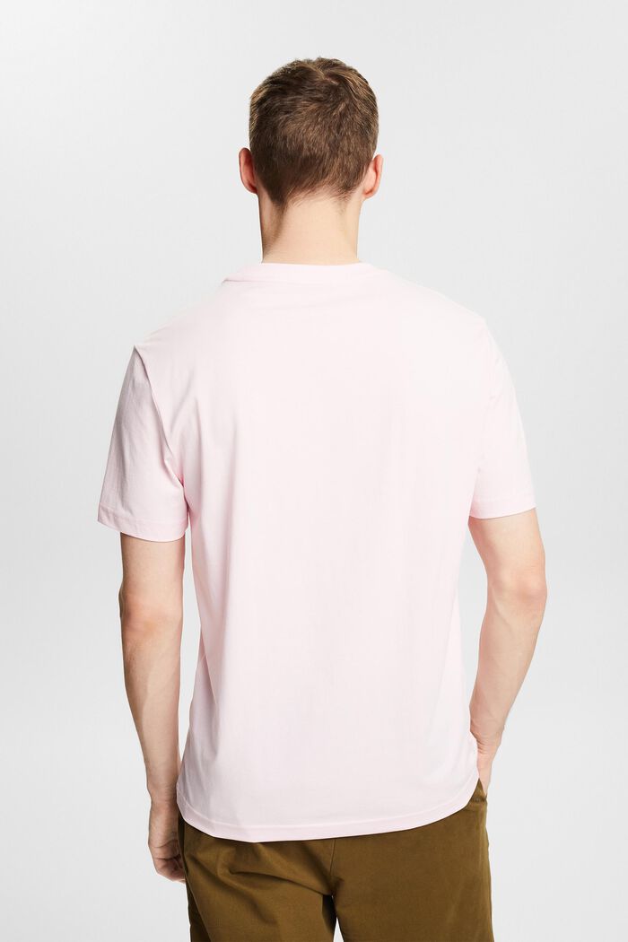 Žerzejové tričko z bio bavlny, PASTEL PINK, detail image number 2