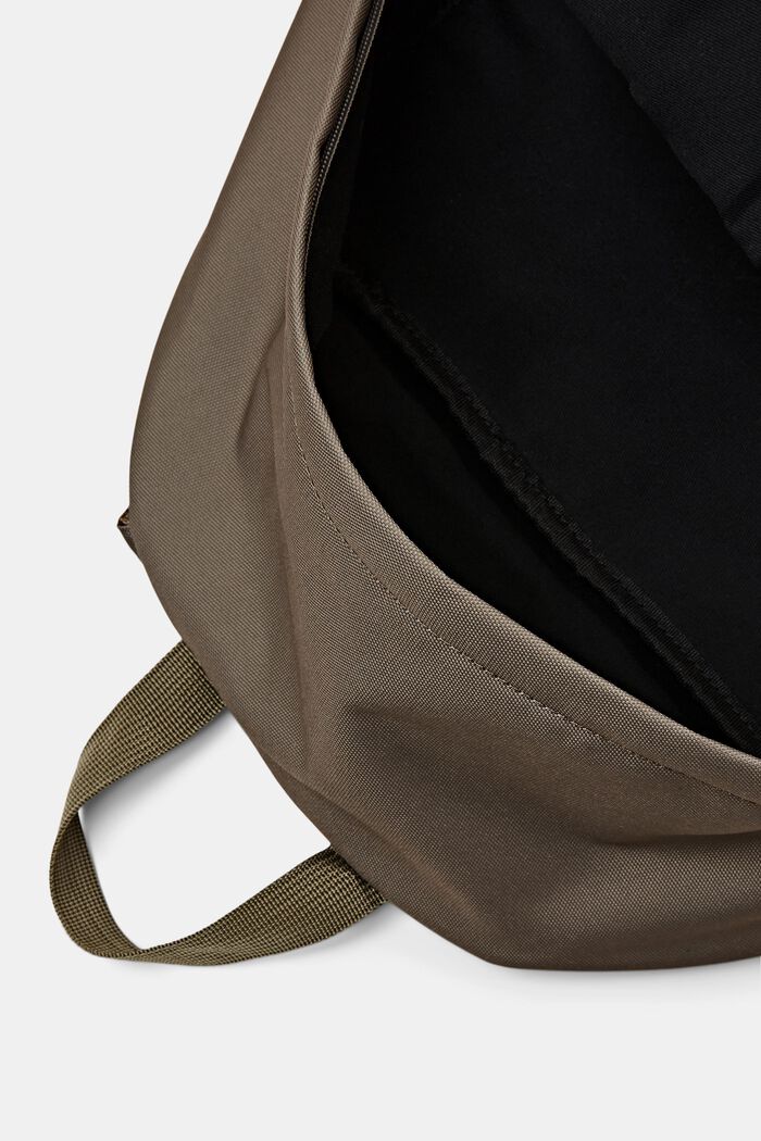 Tkaný batůžek na zip, OLIVE, detail image number 4