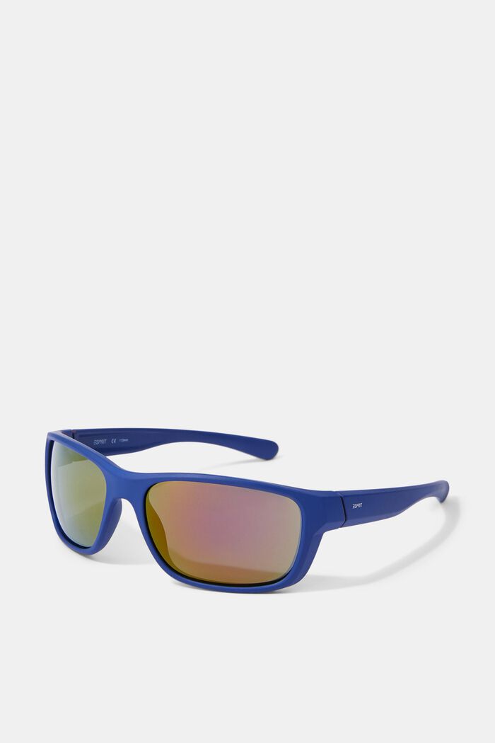 Sportovní sluneční brýle s flexibilními stranicemi, BLUE, detail image number 0