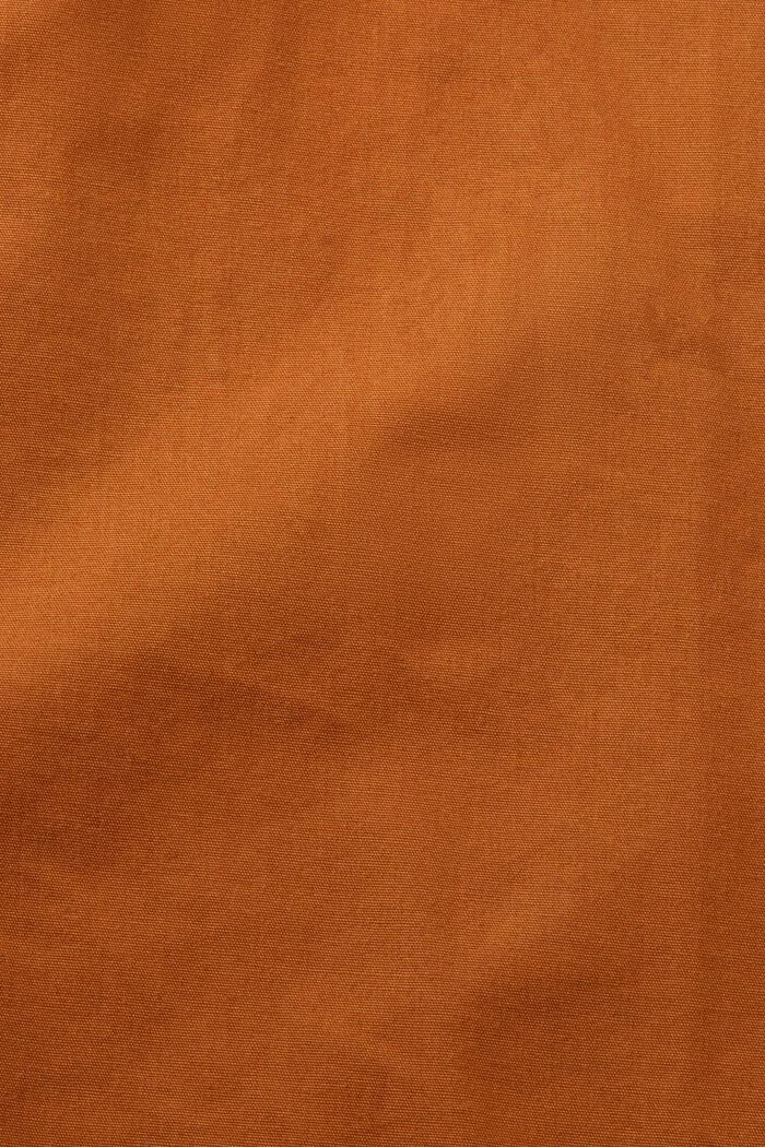 Košile z bavlněného popelínu, CARAMEL, detail image number 5