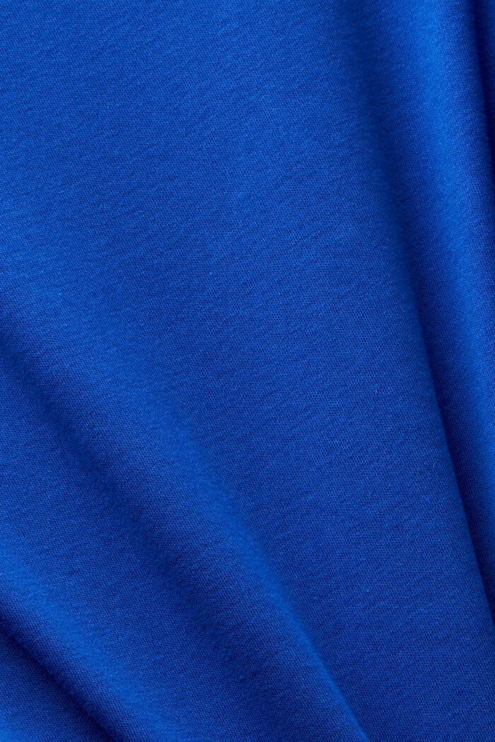 Tričko s kulatým výstřihem a krátkým rukávem, BRIGHT BLUE, detail image number 4