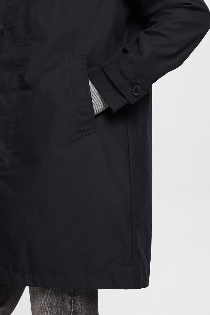 Z recyklovaných materiálů: lehký nepromokavý kabát mac, BLACK, detail image number 2