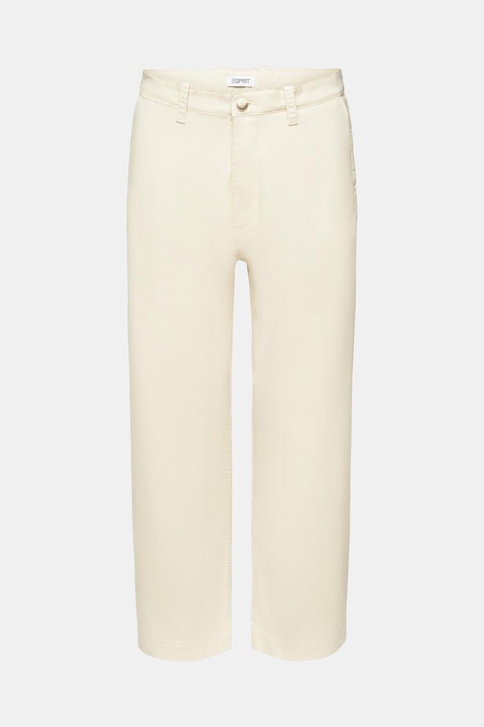 Vintage kalhoty chino s rovným střihem, LIGHT BEIGE, detail image number 7