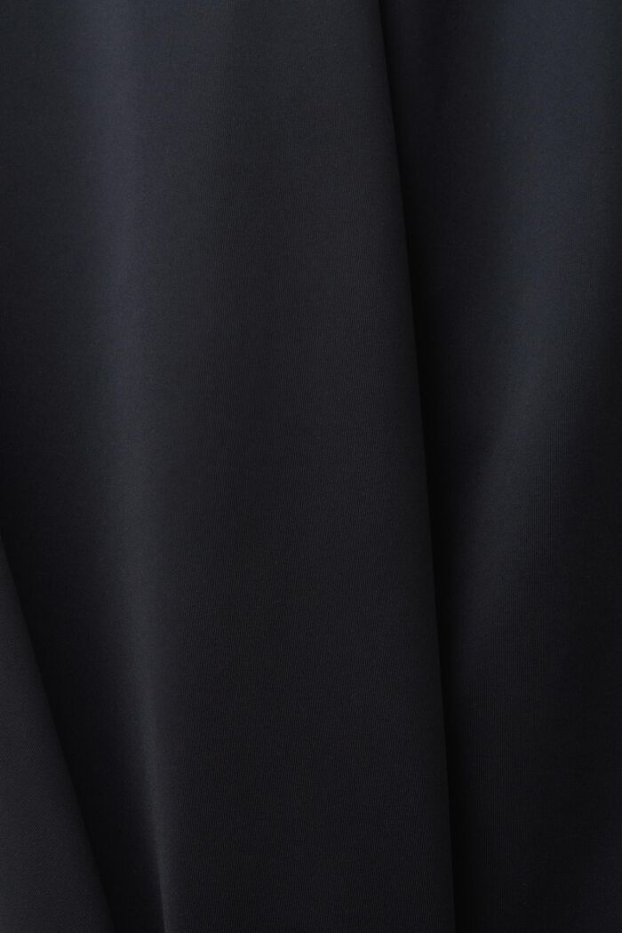 Sportovní žerzejové kalhoty, BLACK, detail image number 5