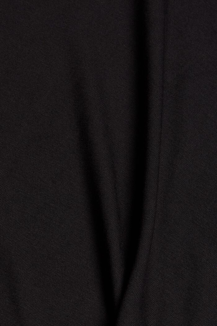 Tričko od pyžama, s krajkou a vlákny LENZING™ ECOVERO™, BLACK, detail image number 4