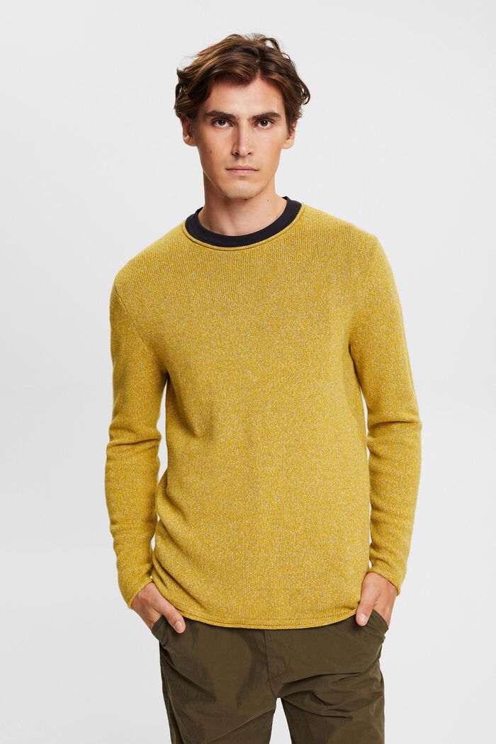 Melírovaný pulovr
