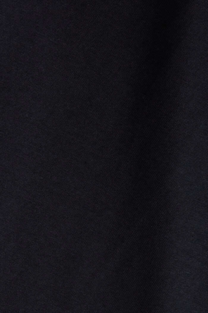 Potištěné tričko z bavlny pima, BLACK, detail image number 5
