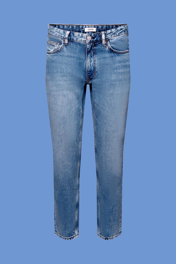 Ležérní džíny s úzkým střihem Slim Fit, BLUE MEDIUM WASHED, detail image number 7