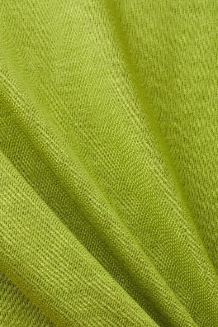 Potištěné tričko z bio bavlny, LEAF GREEN, detail image number 5