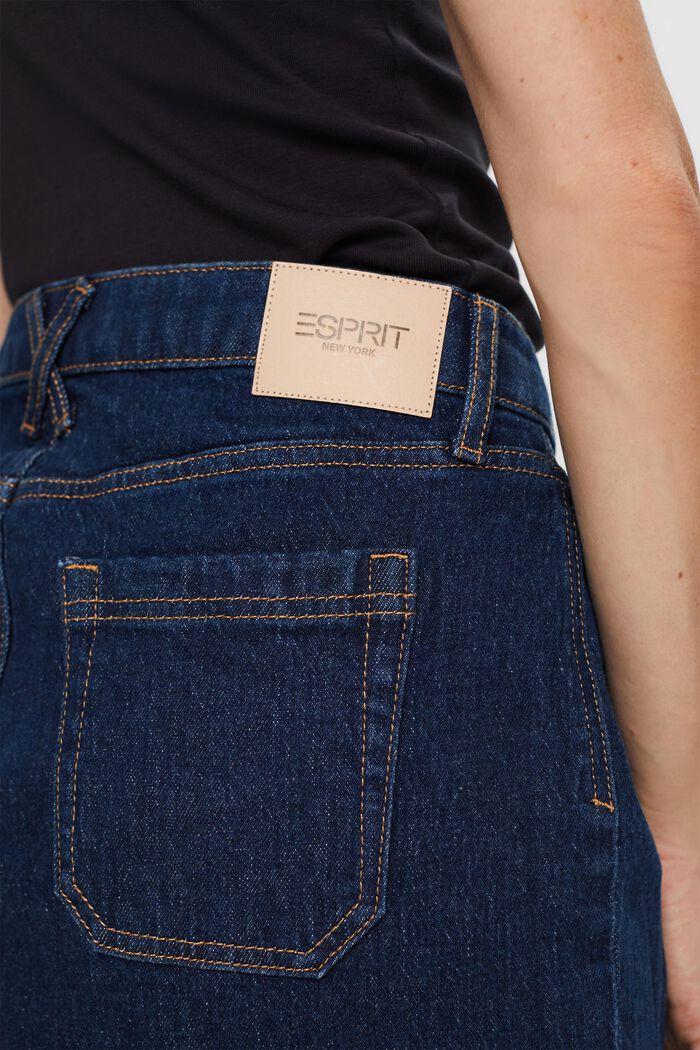 Z recyklovaného materiálu: džínová minisukně, BLUE LIGHT WASHED, detail image number 4