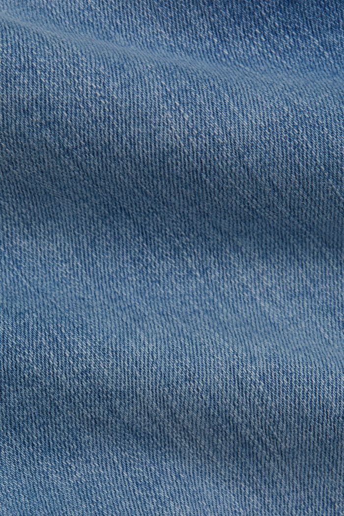 Capri džíny z bio bavlny, BLUE LIGHT WASHED, detail image number 4