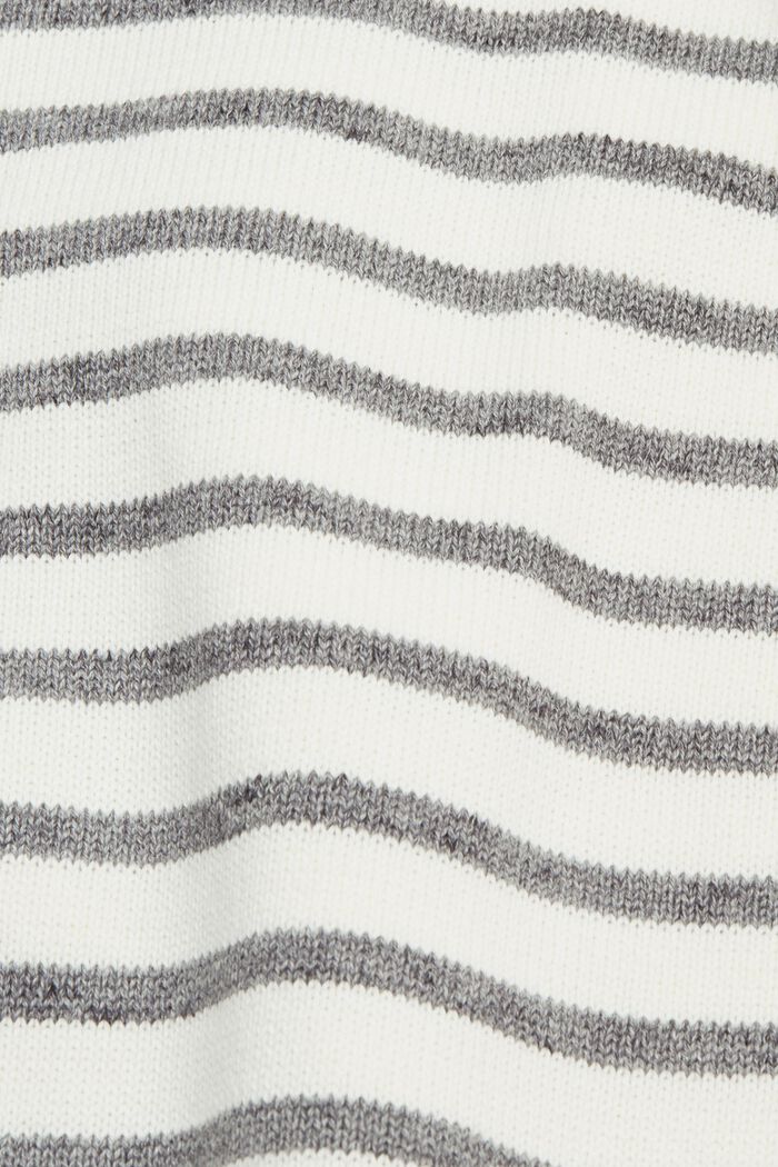 Proužkovaný pletený pulovr, NEW OFF WHITE, detail image number 5