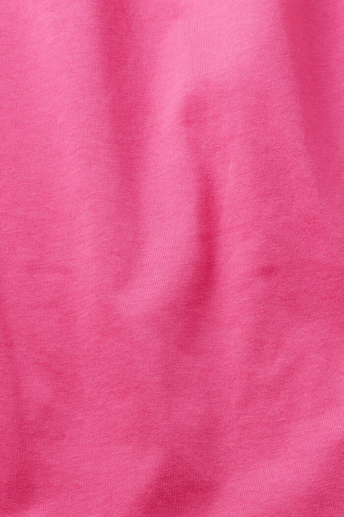 Tričko s natištěným srdcem, PINK FUCHSIA, detail image number 4