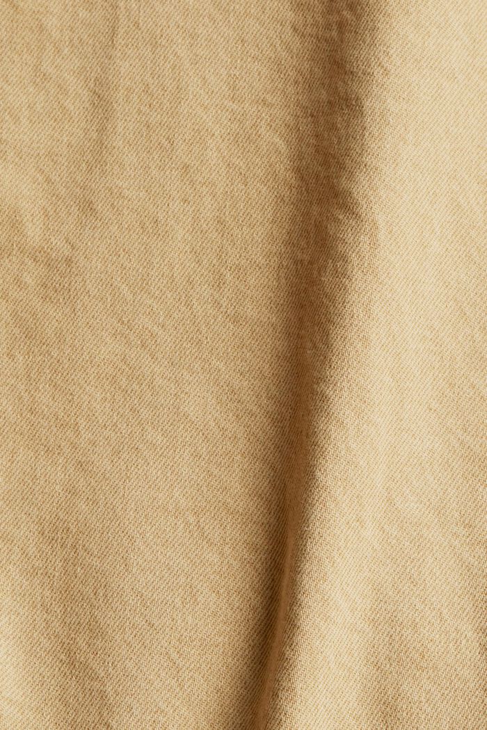 Denimová bunda z čisté bavlny, SAND, detail image number 5