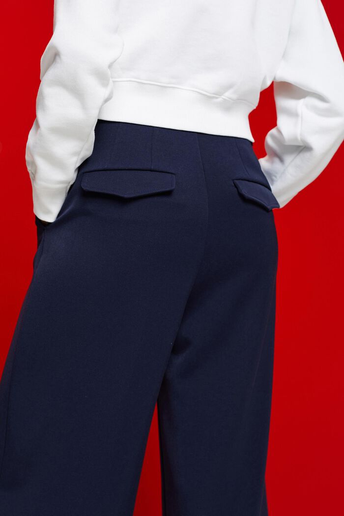 Kalhotová sukně s příměsí viskózy, NAVY, detail image number 4