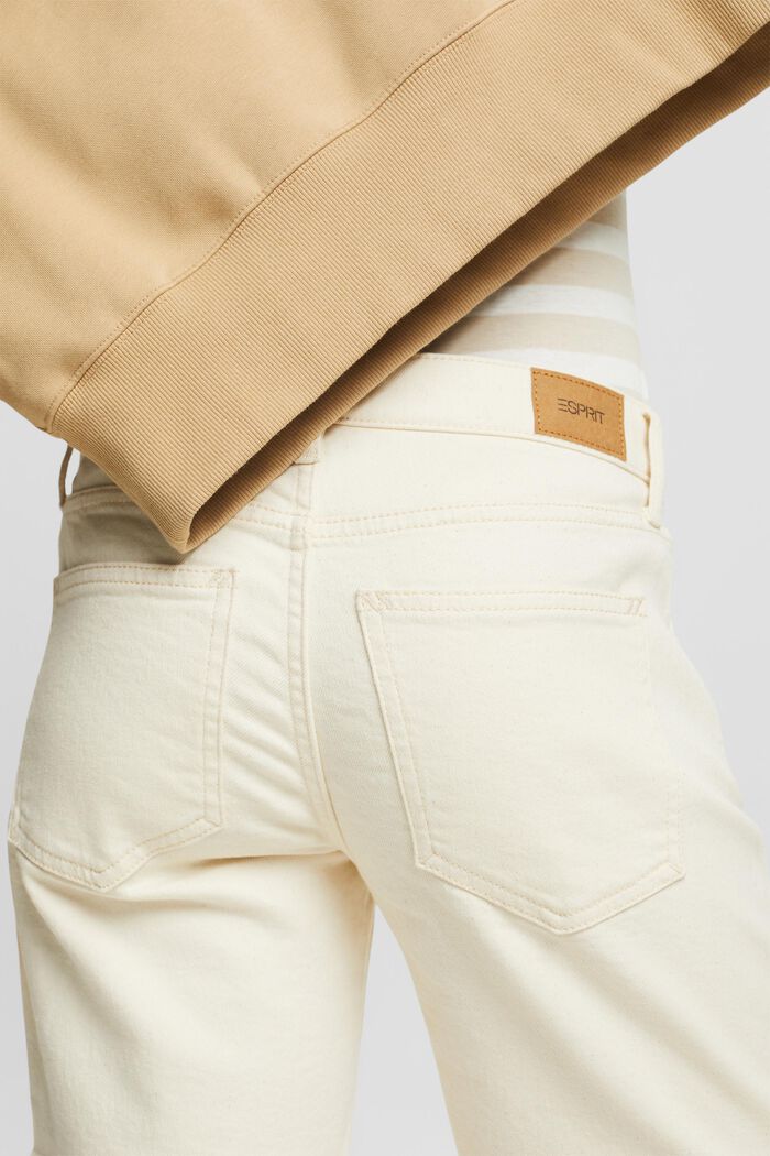 Retro klasické džínové šortky, střední výška pasu, OFF WHITE, detail image number 4