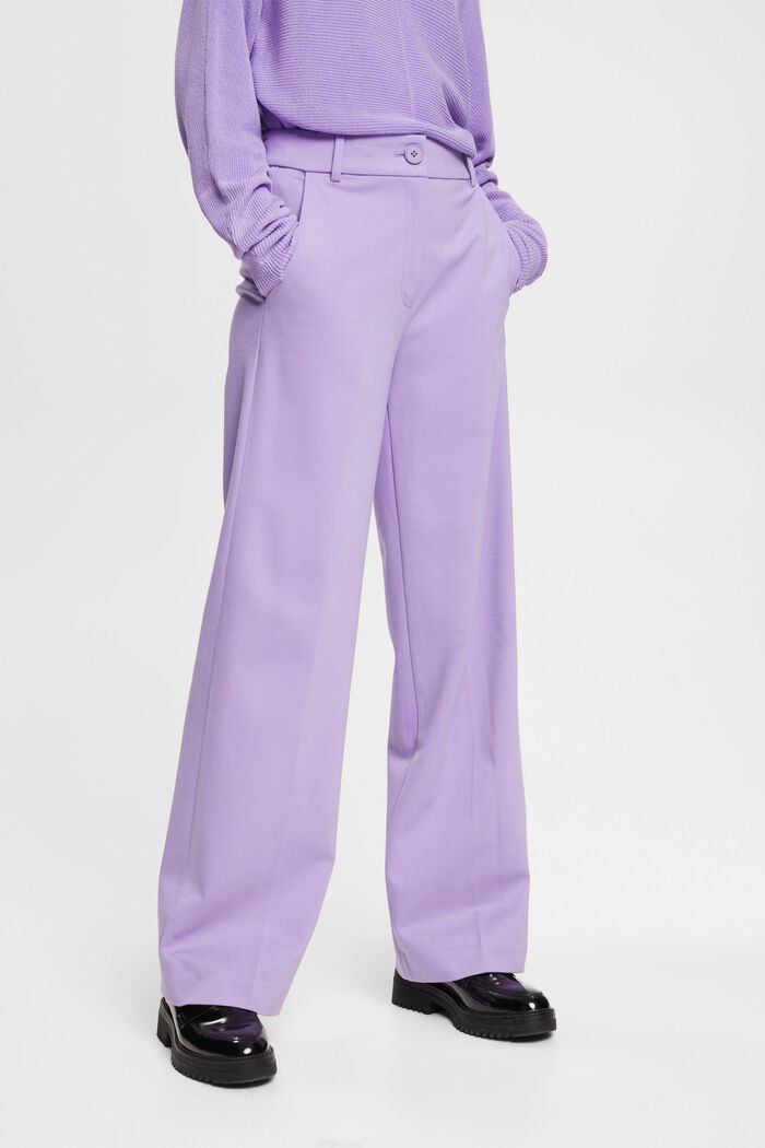 SPORTY PUNTO mix & match kalhoty s rovnými nohavicemi, LAVENDER, detail image number 0