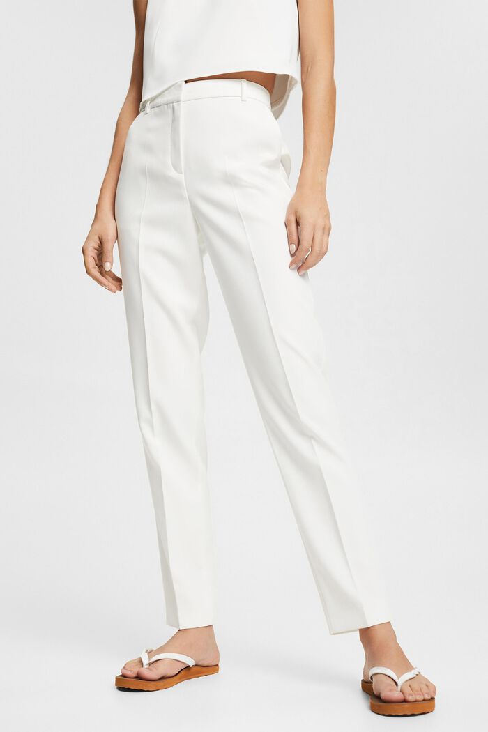 Kalhoty s puky, OFF WHITE, detail image number 0
