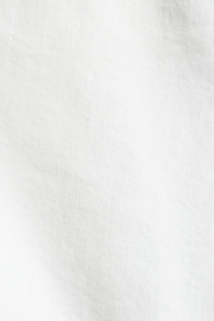 Denimové šortky s vysokým pasem, WHITE, detail image number 1
