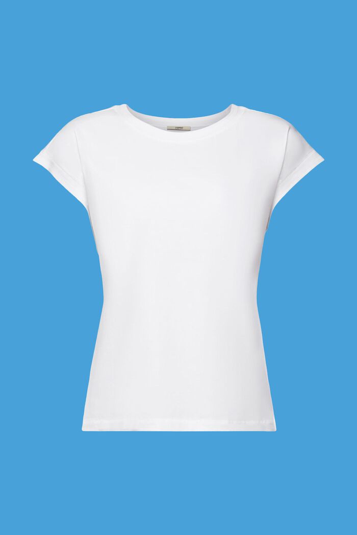 Bavlněné tričko, WHITE, detail image number 6
