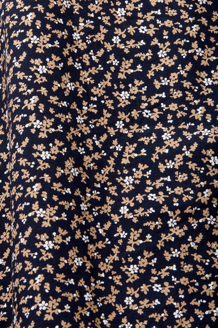 Vzorovaná bavlněná košile Slim Fit, NAVY, detail image number 4