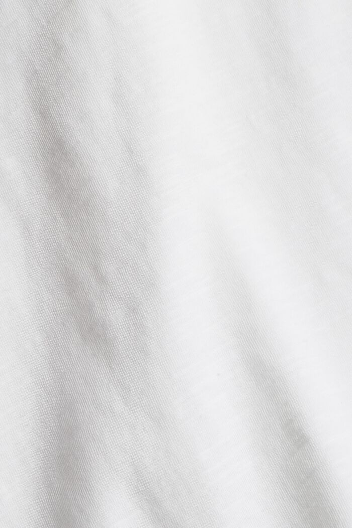Basic tričko, 2 ks v balení, bio bavlna, WHITE, detail image number 4