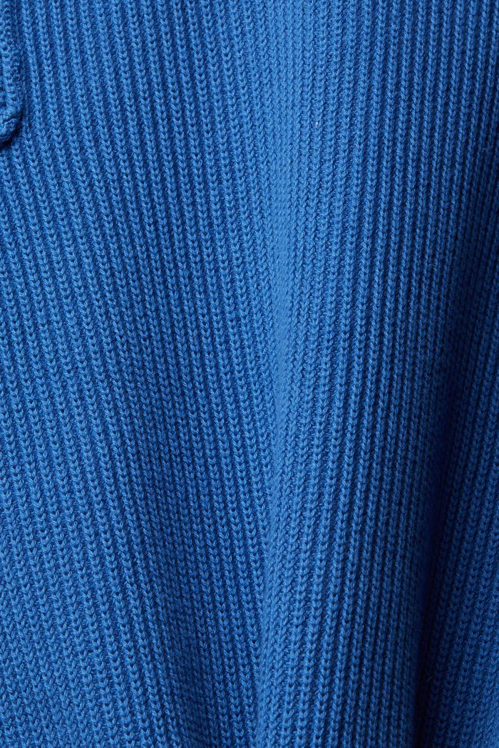 Pletené šaty v délce ke kolenům, BLUE, detail image number 4