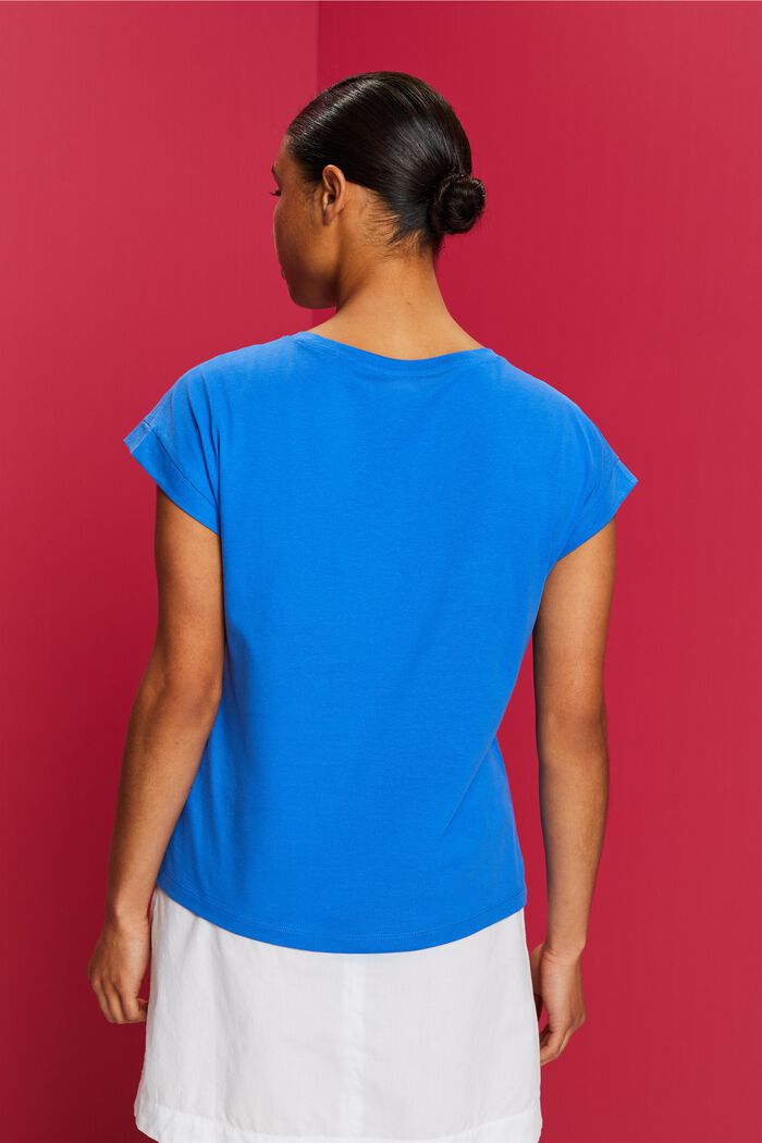 T-Shirts, BRIGHT BLUE, detail image number 3