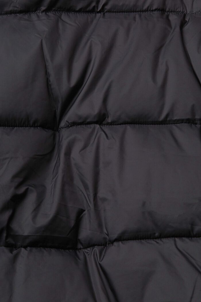 Nylonová péřová bunda 2 v 1, BLACK, detail image number 5