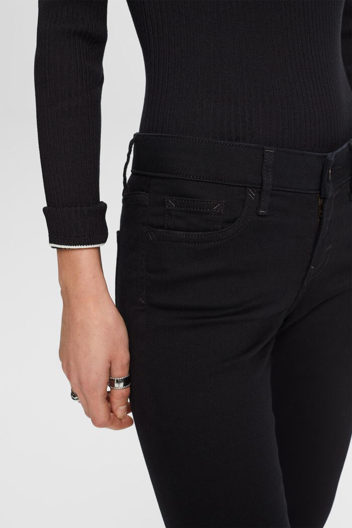Skinny džíny s nízkým sedem, BLACK RINSE, detail image number 2