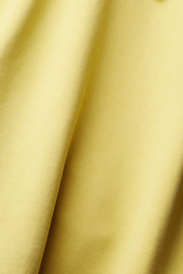 Mikina s kapucí, ze směsi bavlny s TENCEL™, LIME YELLOW, detail image number 5