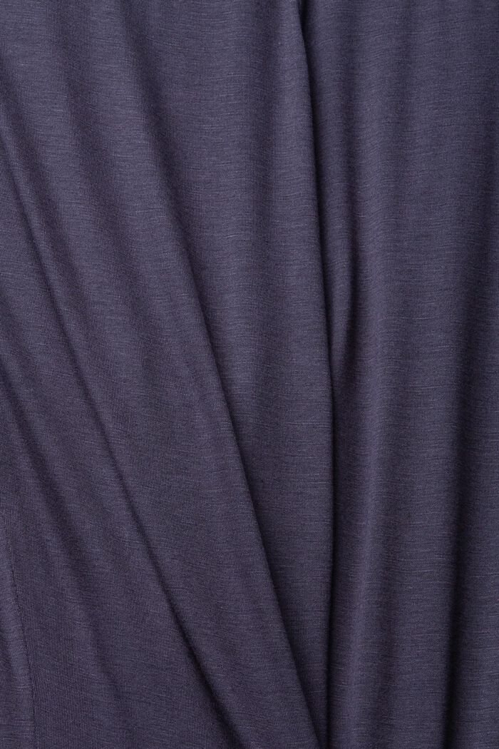 Pyžamové kalhoty z materiálu LENZING™ ECOVERO™, NAVY, detail image number 1