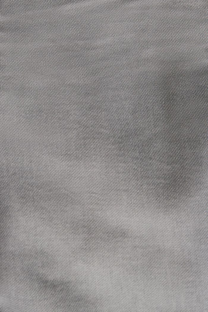 Džínové šortky ze směsi s bio bavlnou, GREY MEDIUM WASHED, detail image number 6