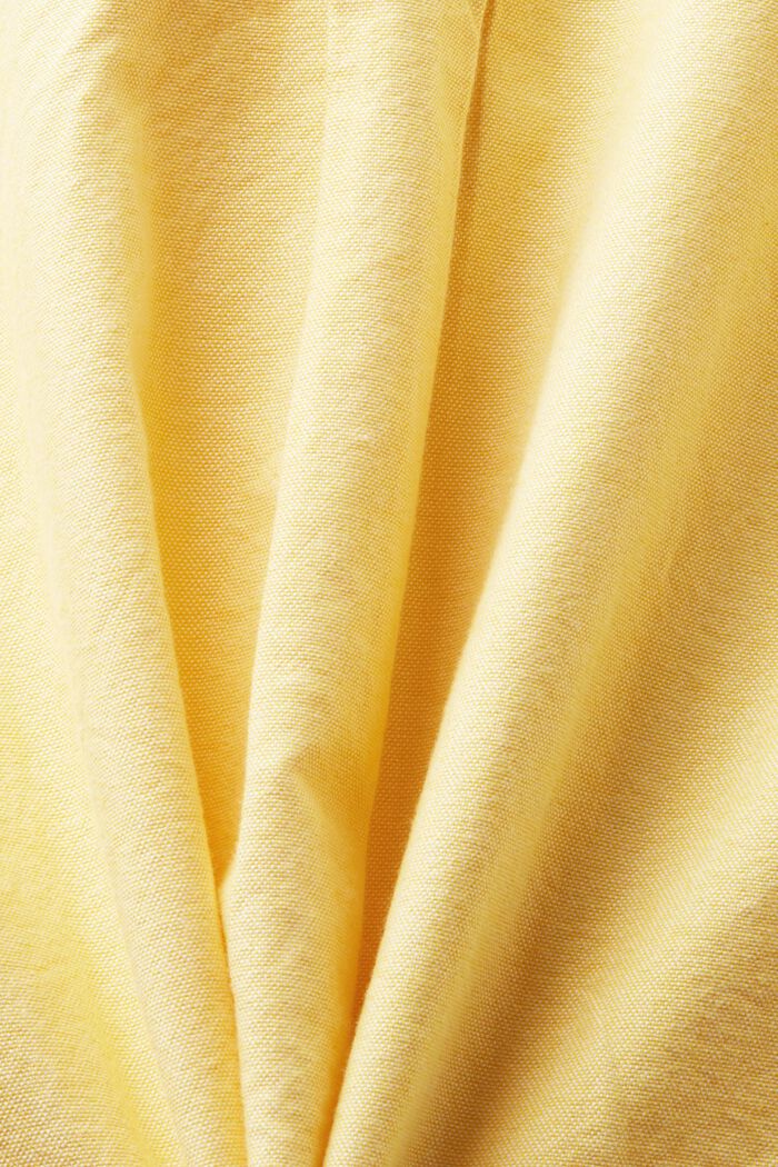 Košile z bavlněného materiálu Oxford, YELLOW, detail image number 6