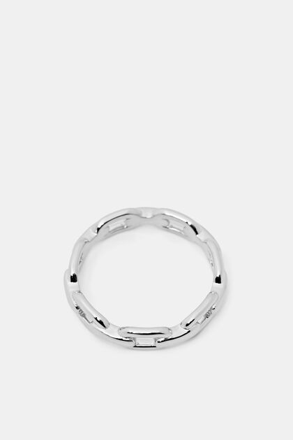 Řetízkový prsten, sterlingové stříbro, SILVER, overview