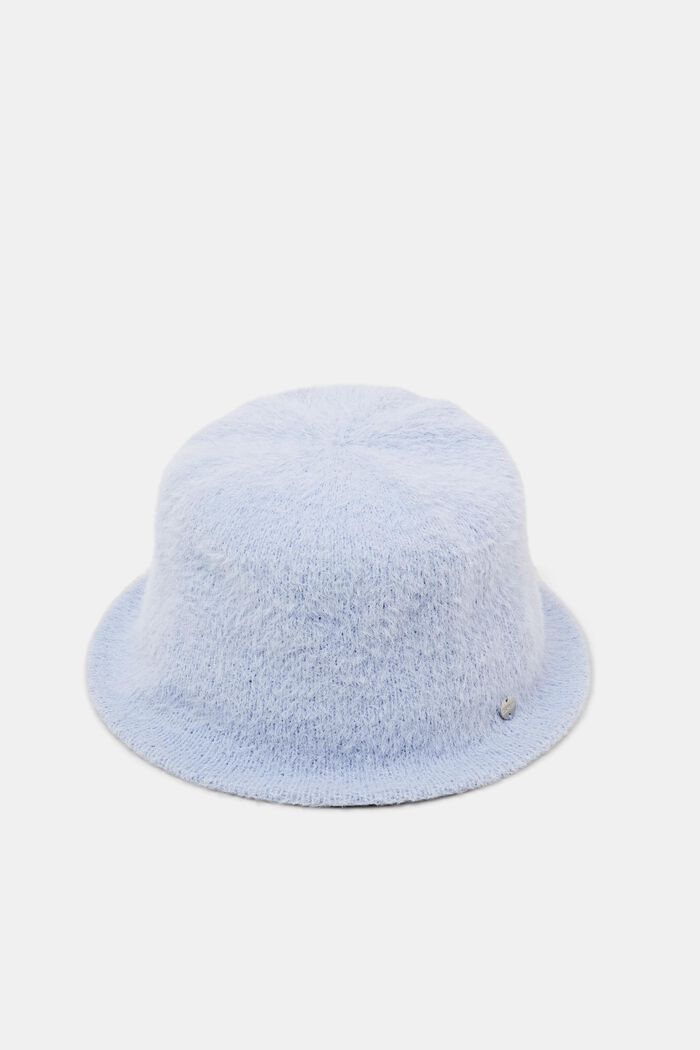 Pletený klobouk bucket hat, LAVENDER, detail image number 0