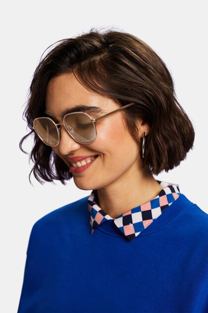 Unisex sluneční brýle s kovovými obroučkami
