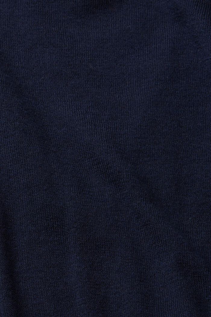 Zavinovací pulovr, NAVY, detail image number 5